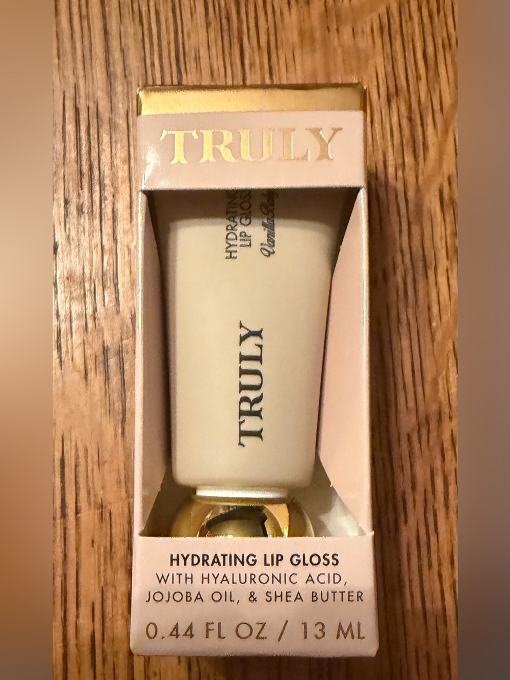 TRULY Hydrating Lip Gloss – Soft Nude Cream Shade